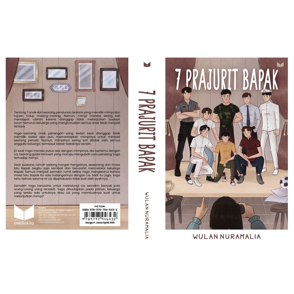 review novel 7 prajurit bapak
