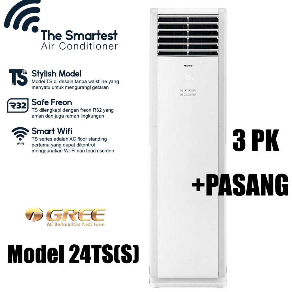 ac standing gree 3 pk