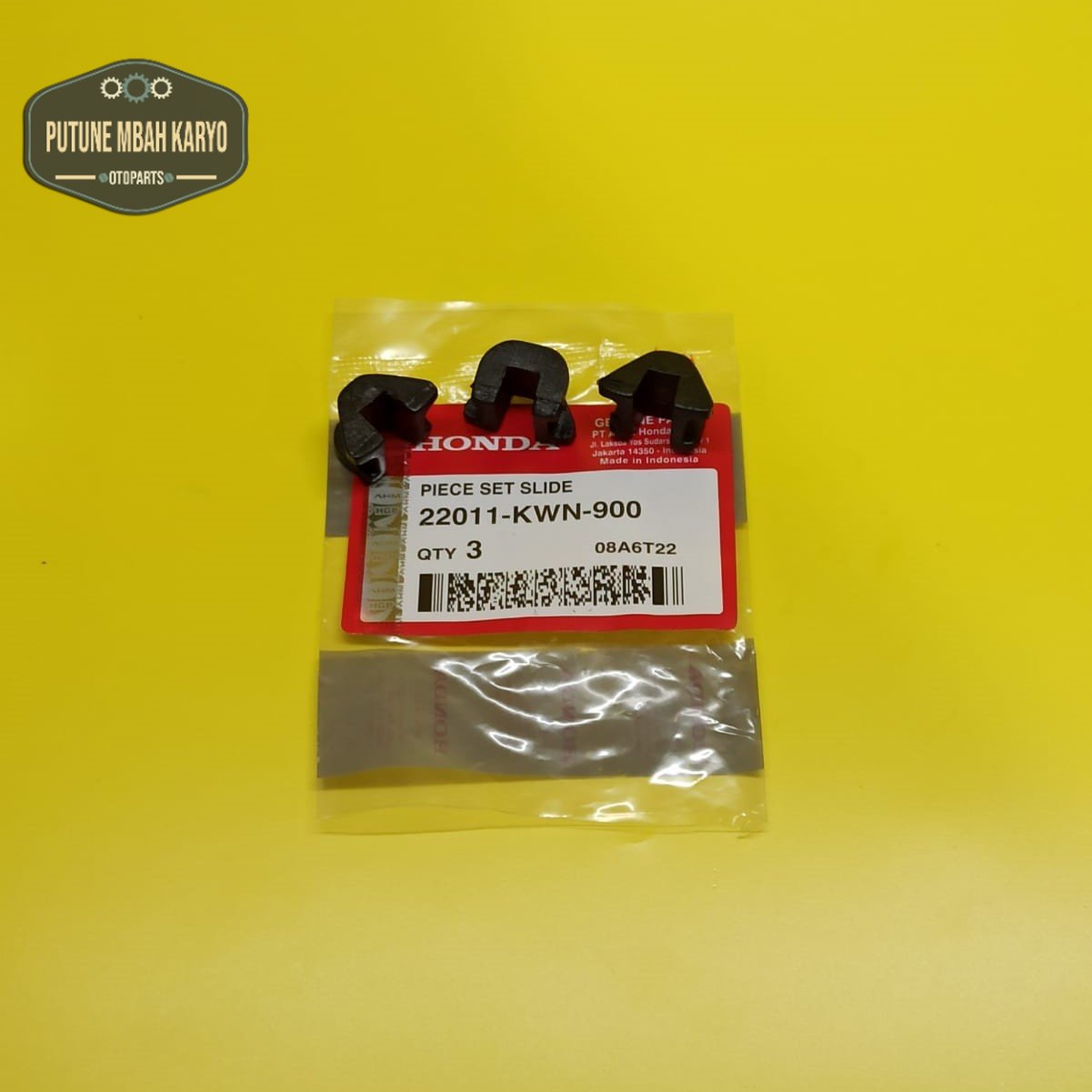 Slider Slide Piece Set Klip Kleman Rumah Roller Honda Vario 125 150 PCX 150 KZR KWN Harga 5,566 rupiah*Gratis Ongkir