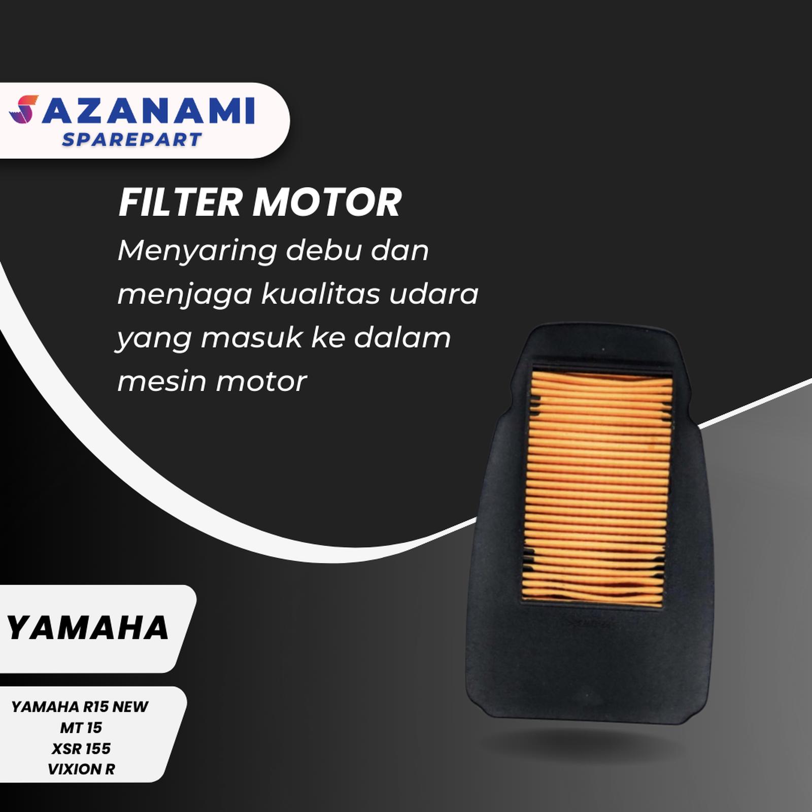 Yamaha R15 New/Mt 15/Xsr 155/Vixion R Motorcycle Air Filter Air Filter Harga 29,999 rupiah*Gratis Ongkir