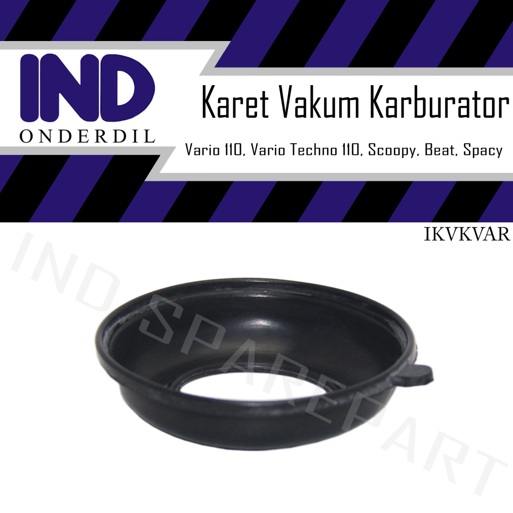 Karet-Kared Vakum-Vacum-Vaccum-Vacuum Skep-Sekep Karburator-Karbu Vario 110 Old/Vario Techno 110/Beat Lama/Scoopy/Spacy Harga 8,740 rupiah*Gratis Ongkir