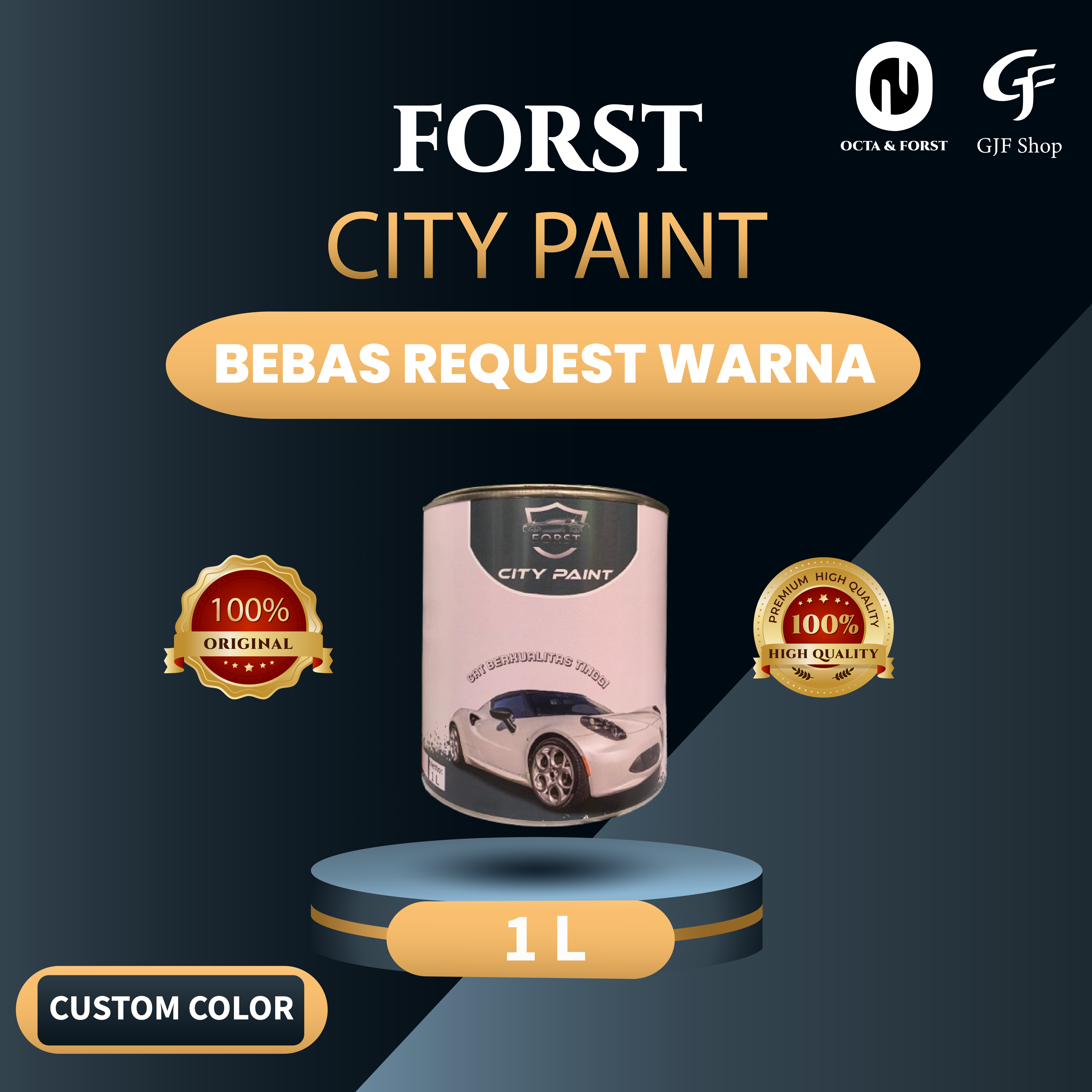 Nc Duco City Paint Request Special Color Free Customization All Complete Colors High Quality Harga 24,999 rupiah*Gratis Ongkir