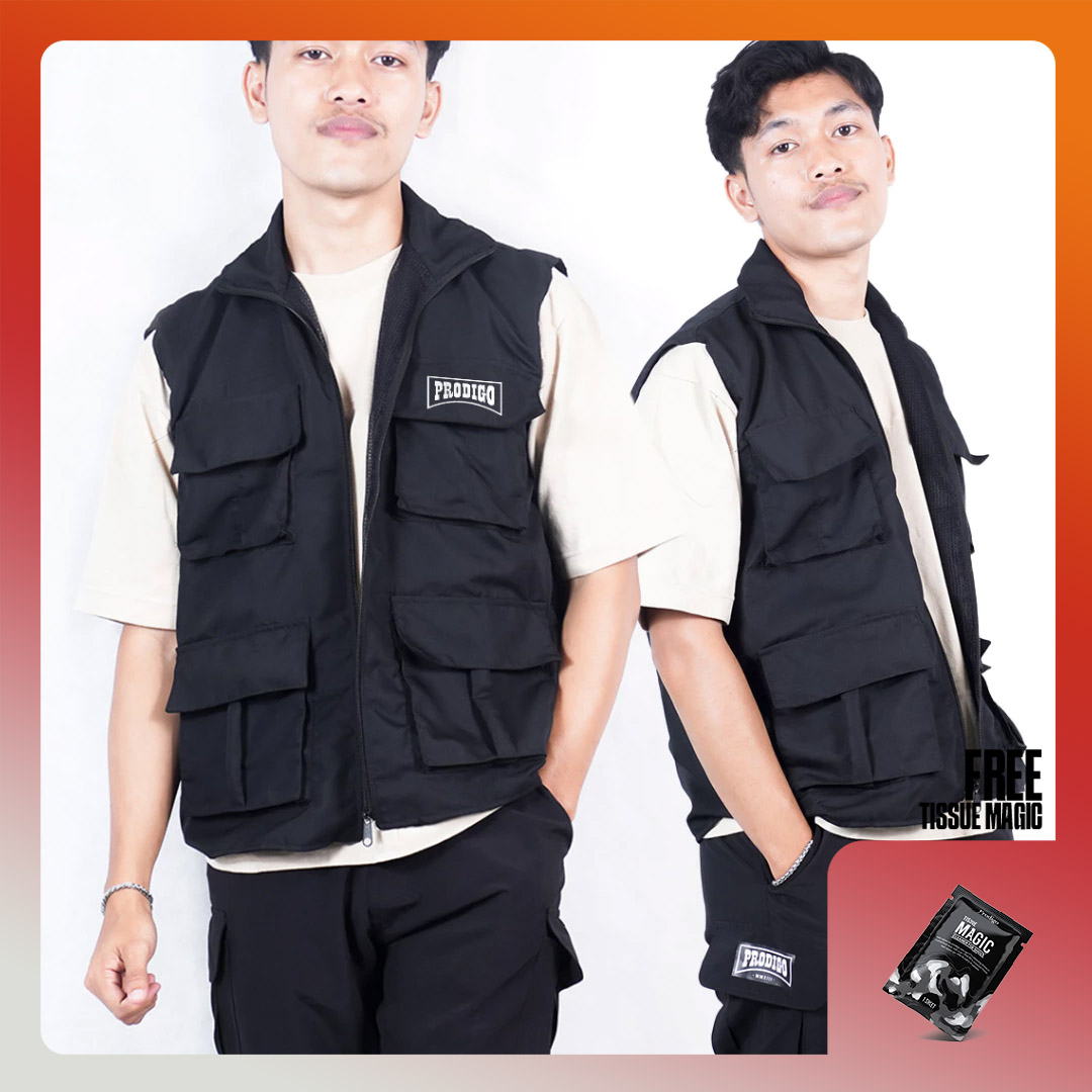 Prodigo * vest men casual bangkai all variant I Tactical Vest outdoor multifunction I vest field service I vest cargo Harga 179,999 rupiah*Gratis Ongkir