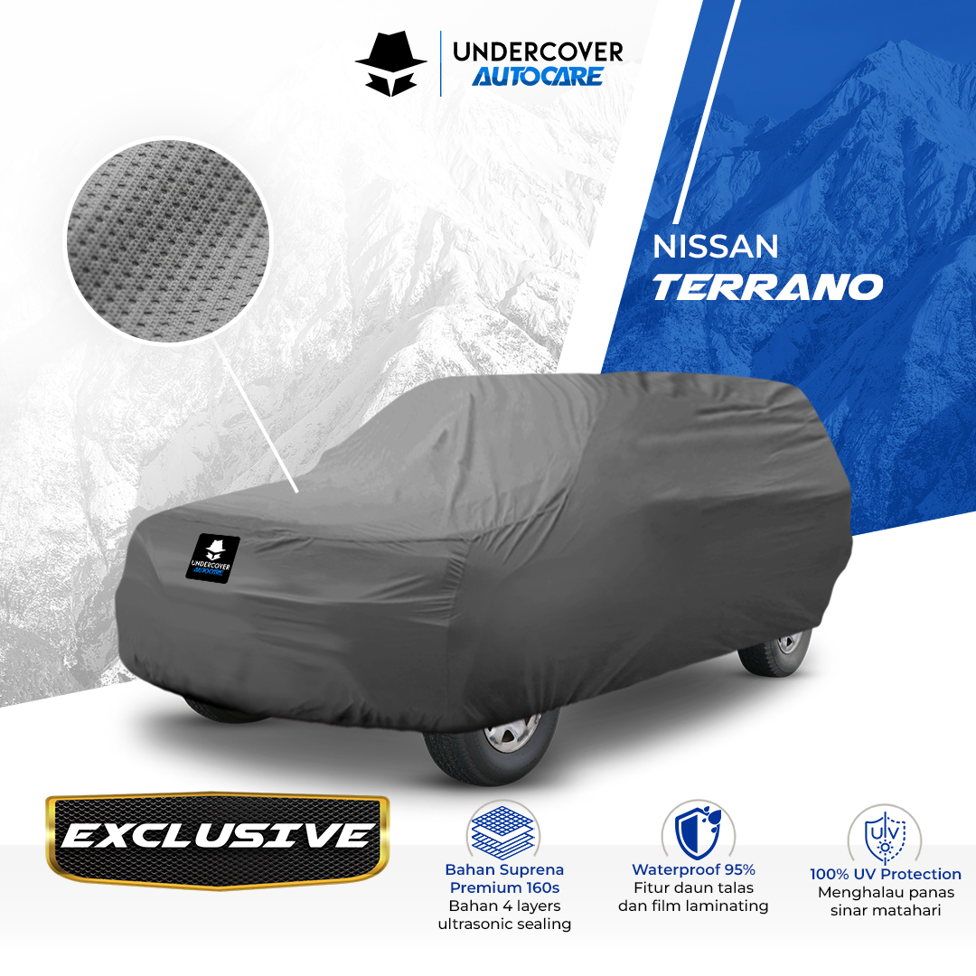 Undercover Autocare - Cover Mobil Nissan Terrano Exclusive Harga 1,198,000 rupiah*Gratis Ongkir