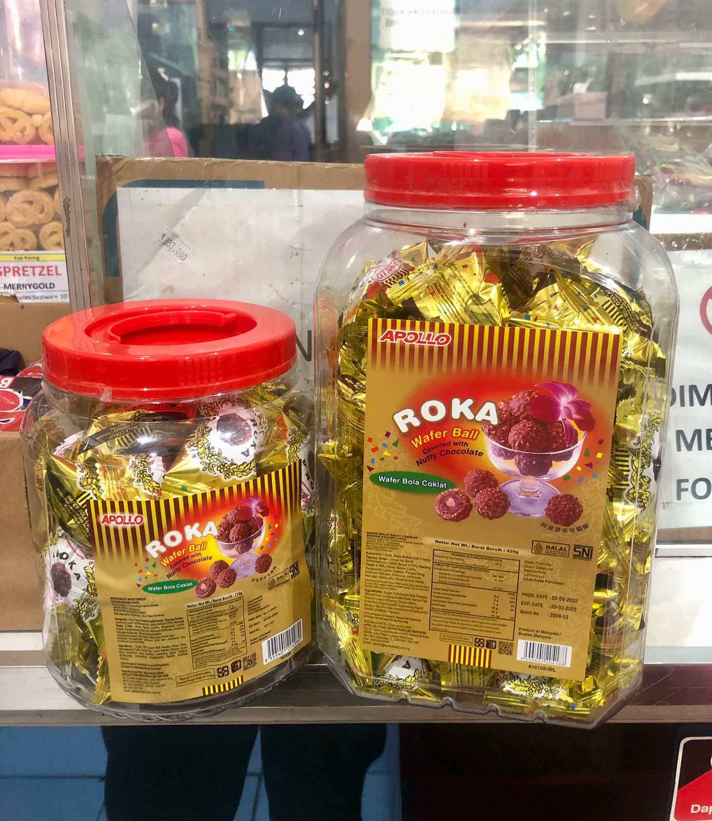 Roka Toples - makanan ringan roka - coklat roka - snack lebaran - coklat satuan roka