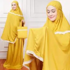 RAYON RENDA POLOS  PLUS TAS  IMPORT ALIYAH  PERLENGKAPAN SHALAT  BAJU MUSLIM PAKAIAN WANITA  RAYON POLOS RENDA HALUS BEST SELLER  REAL PICT