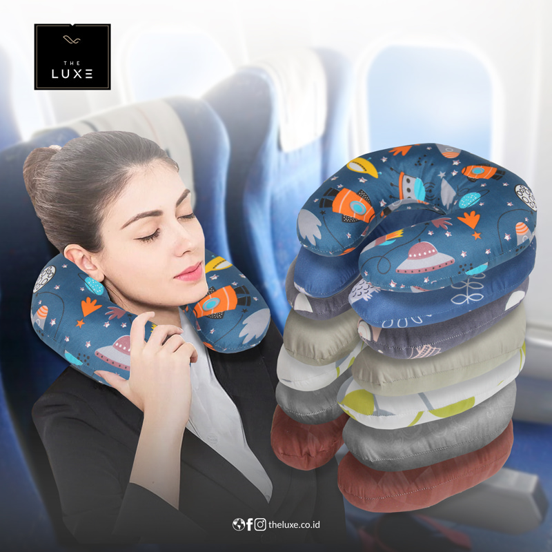 Luxe inflatable best sale neck pillow