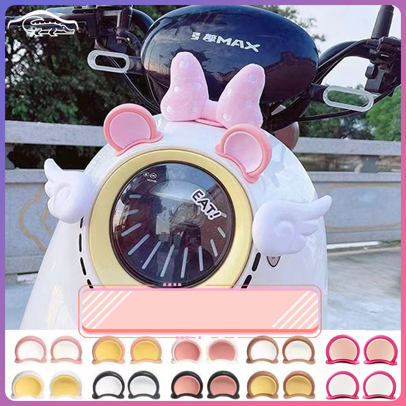 Motorcycle helmet decoration ear ornaments cat motorcycle/electric car/cute electric car Harga 11,660 rupiah*Gratis Ongkir