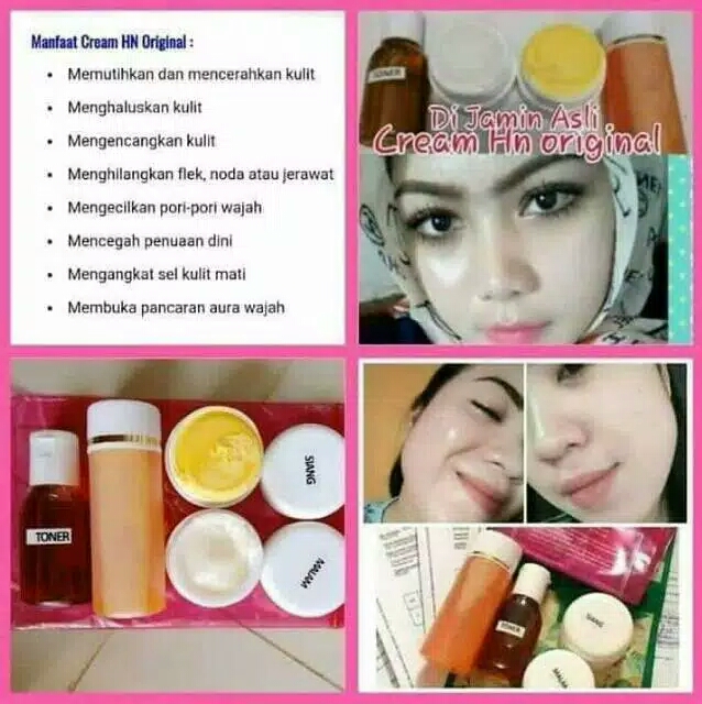 Lazada Indonesia - CREAM HN  BPOM Hetty Nugrahati cream hn sepaket fiko shop17