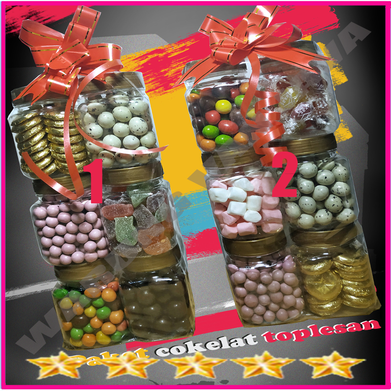 Parcel Cokelat mini Hampers 200ml Bingkisan Lebaran Natal dan Tahun Baru