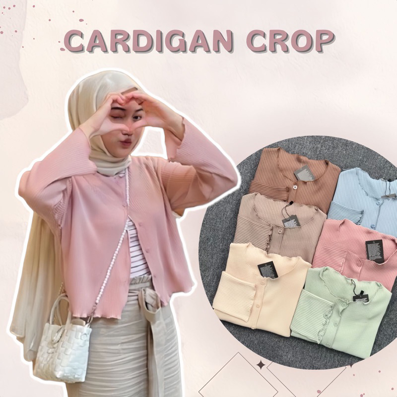 Ootd Cardigan Crop Outfit Hijab Cardigan Dengan Ootd Cardigan