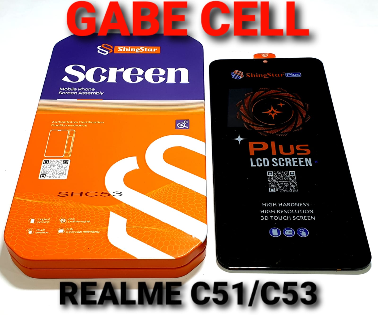 LCD SHINE STAR REALME C51/C51S/REALME C53/REALME C54/REALME NOTE 50/NARZO N53 FULLSET TOUCHSCREEN Harga 185,000 rupiah*Gratis Ongkir