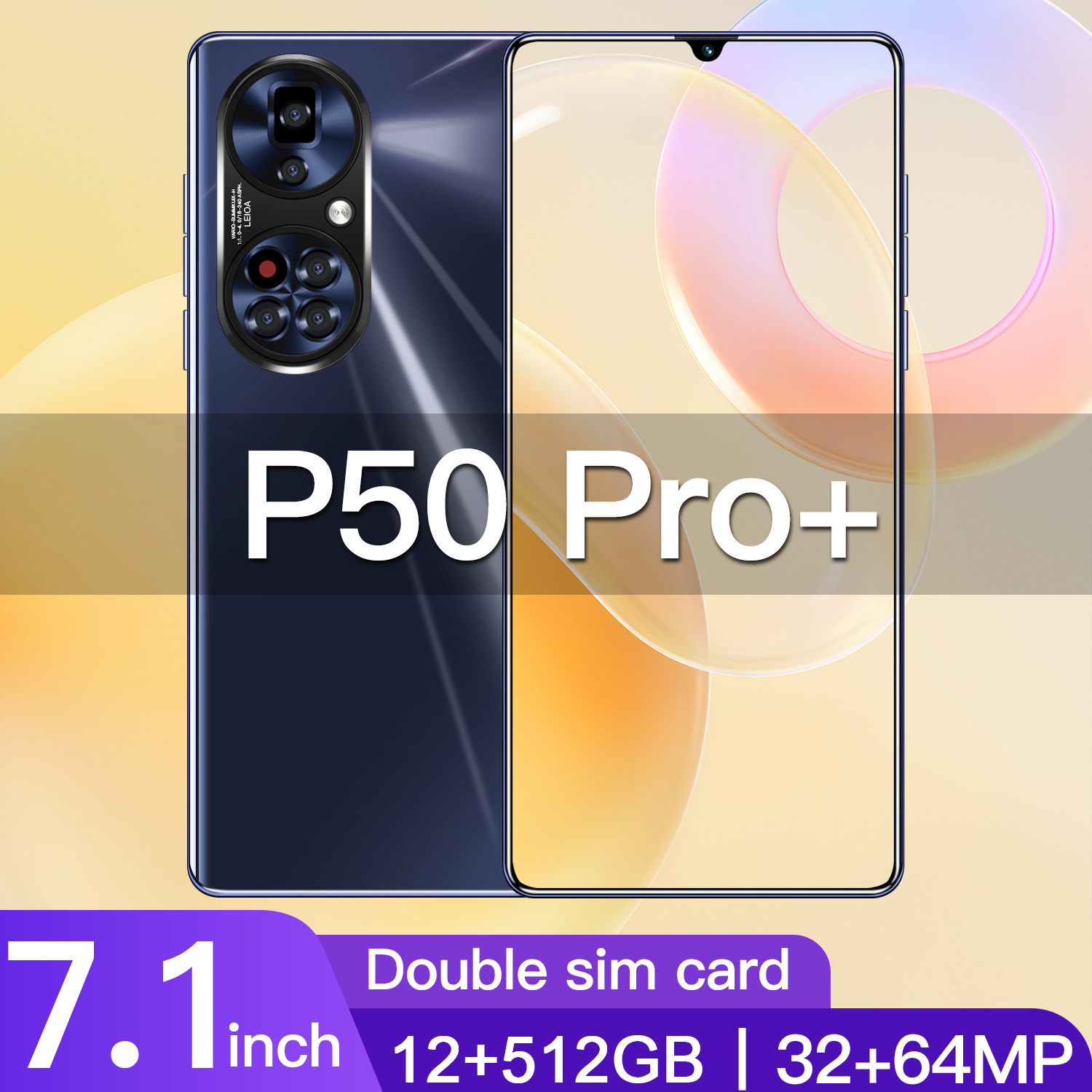 5G【hp huavei terbaru 2021】P50 pro 7.1 inci FHD+ RAM 12GB 16GB 256GB 512GB ROM Hp Murah 50MP HD Kamera AI 6800mAh Handphone promo 🚛 ( Garansi Resmi, Bisa COD, Kredivo, HP Murah, Promo, Discount, Snapdragon)