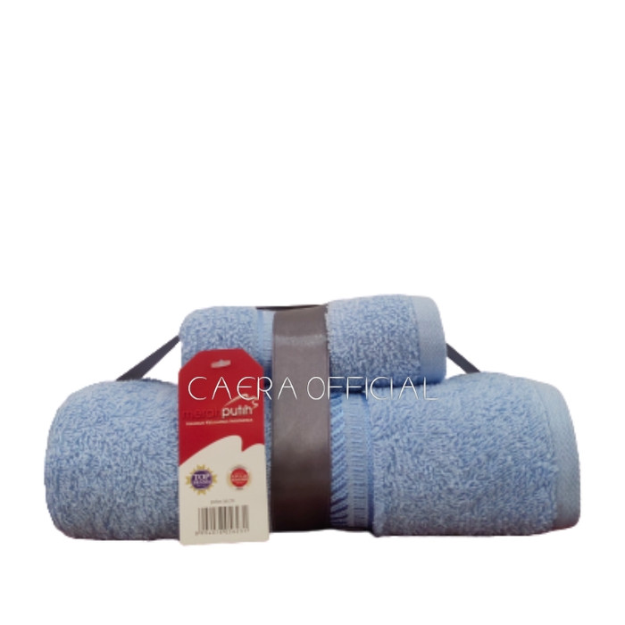 Handuk Merah Putih Set 2 Pcs 70x135cm 30x70cm Handuk Mandi Handuk Olahraga