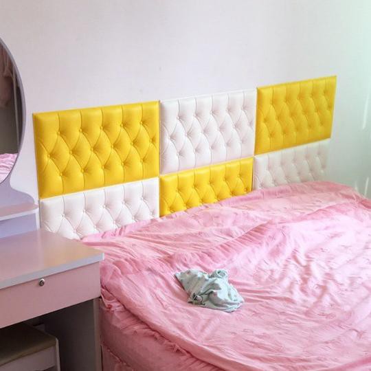 Wallpaper Dinding Kamar Headboard Bed Stiker Dekorasi Rumah Sticker Wall 3d Foam Murah Bisa Cod Wallpaper Pelindung Tembok Wallpaper Dekorasi Rumah Lazada Indonesia