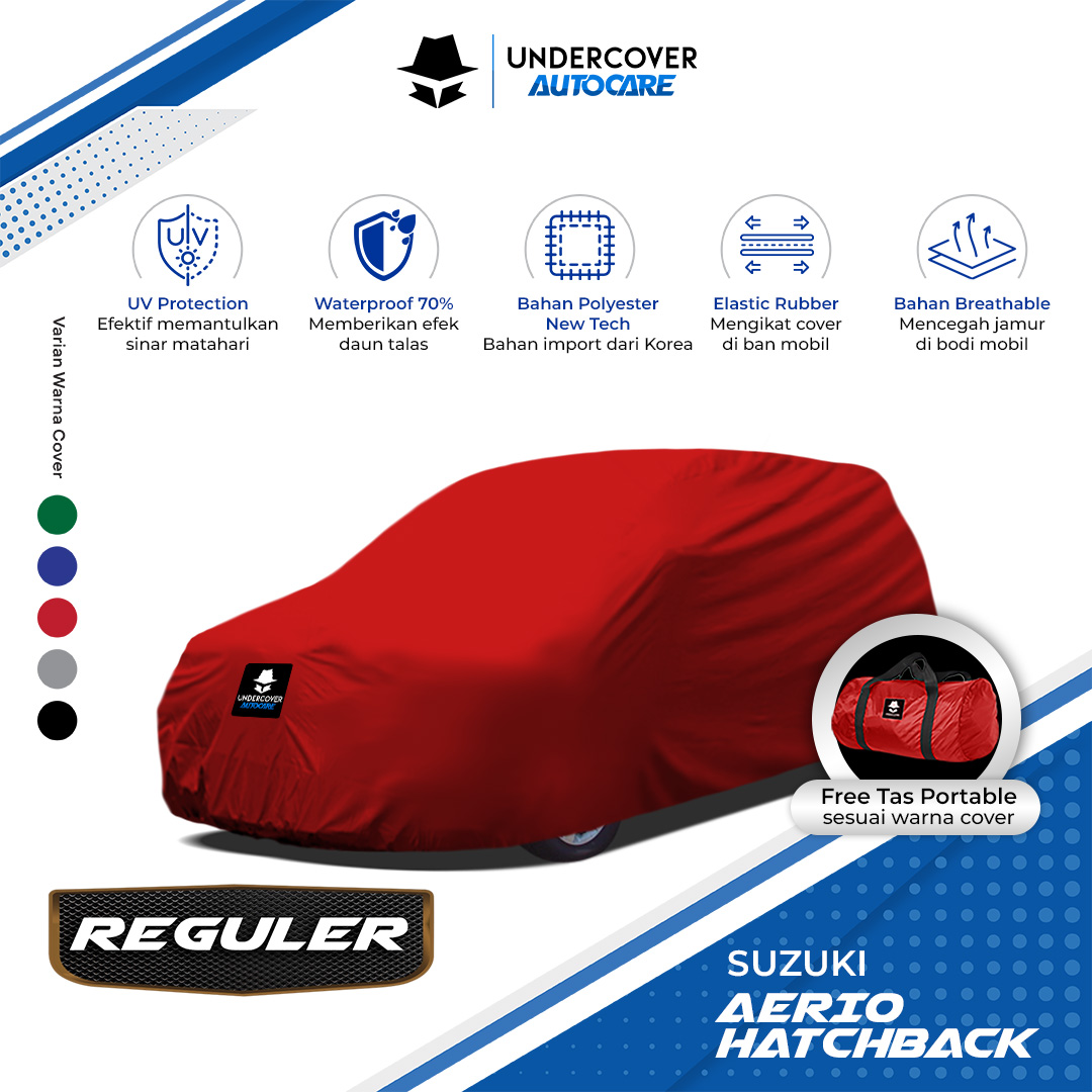 Undercover Autocare - Cover Mobil Suzuki Aerio Hatchback Reguler Harga 295,000 rupiah*Gratis Ongkir