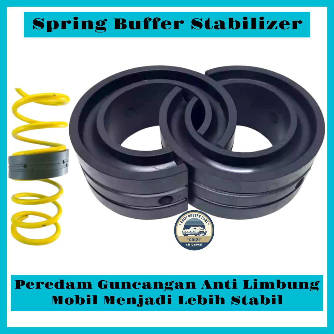 Karet Damper Dumper Shock Per Spring Buffer Stabilizer Belakang Toyota Innova 1Set(2Pcs) Harga 200,000 rupiah*Gratis Ongkir