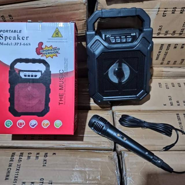 speaker portable jpj 668