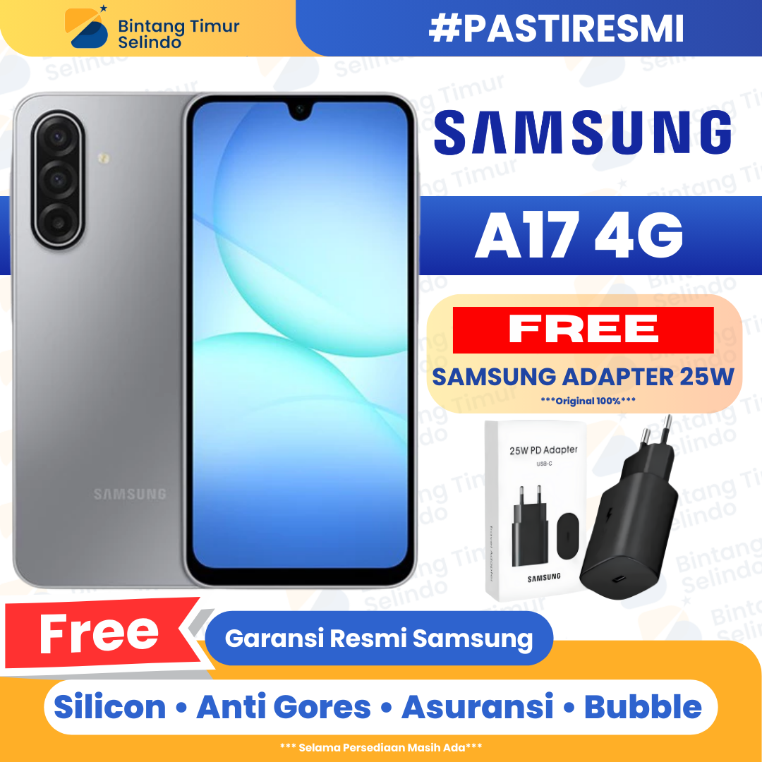 Samsung Galaxy A17 Lte 8/128Gb & 8/256Gb - Official 1 Year Warranty Harga  2,740,000 Ringgit*Penghantaran Percuma