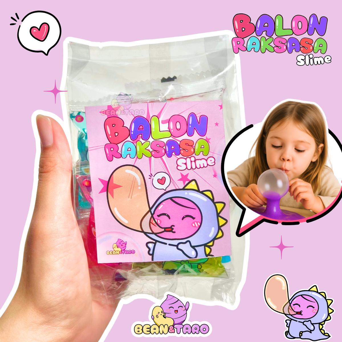 BALON RAKSASA SLIME ISI BY SLIME BINTARO || JIGGLY SLIME