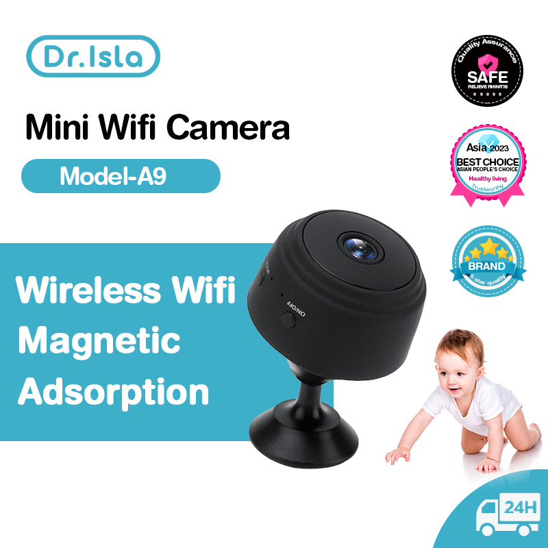 	 Dr.Isla A9 Mini Camera Wifi Wireless Monitoring Security Protection Remote Monitor Camcorders Video  	