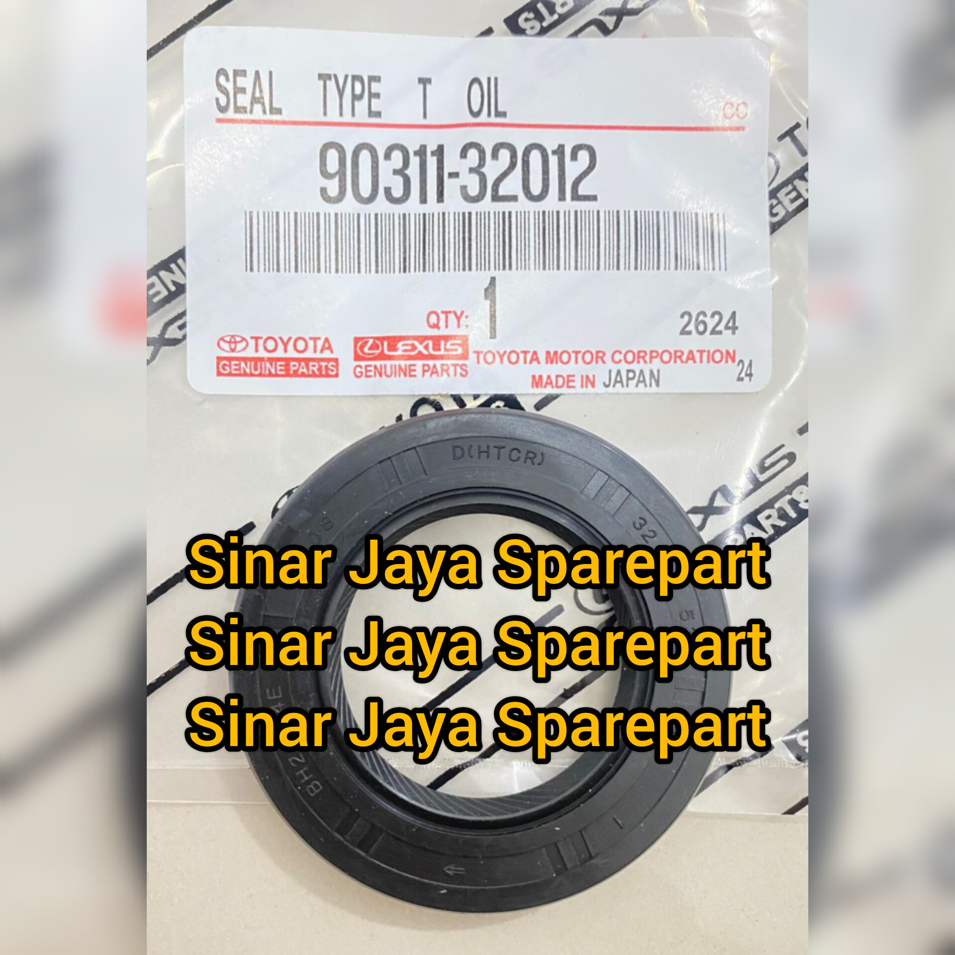 Toyota Dyna 14b 115PS 115et 115st 90311-32012 front transmission seal or front gear seal Harga 75,000 rupiah*Gratis Ongkir