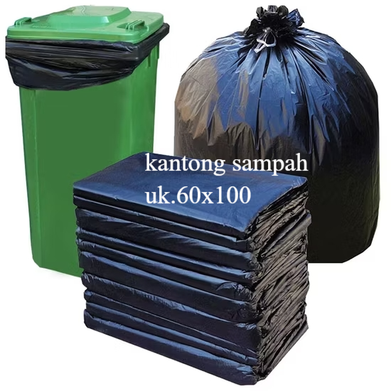 Plastic trash 60x100 contents 8 sheets thick garbage bags/trash bag not easy to leak and tear cheapest Harga 8,954 rupiah*Gratis Ongkir