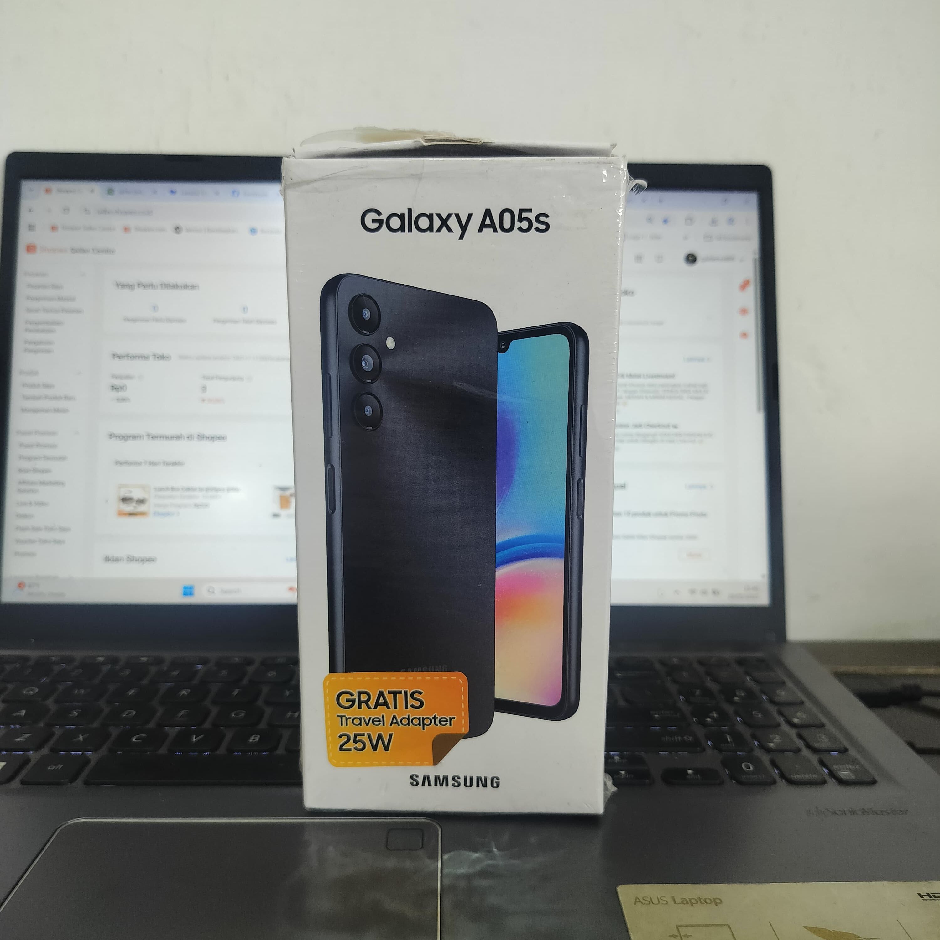 SAMSUNG A05S 6GB/128GB SECOND FULLSET (SNAPDRAGON 680 4G) Giá 1,700,000 Đồng*Miễn phí vận chuyển