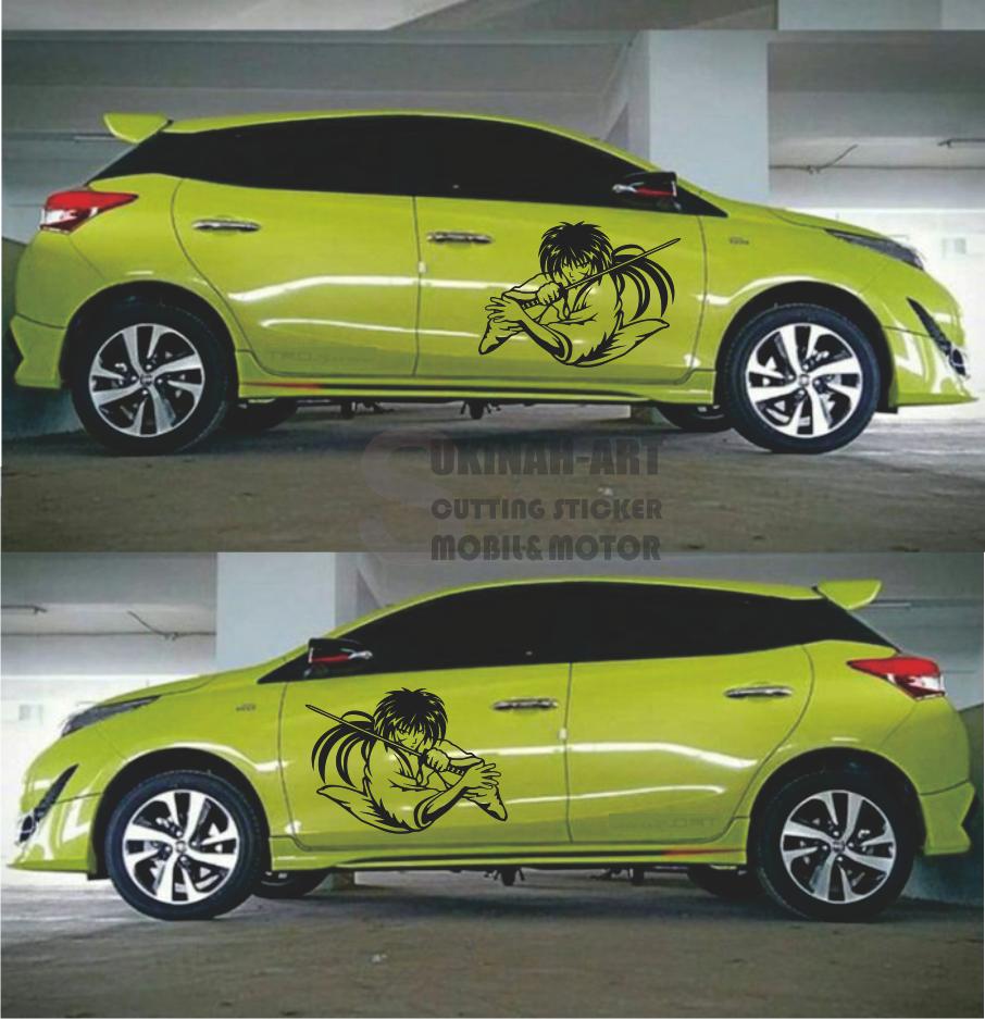 Cutting Sticker Mobil Kepala Kelinci Lazada Indonesia