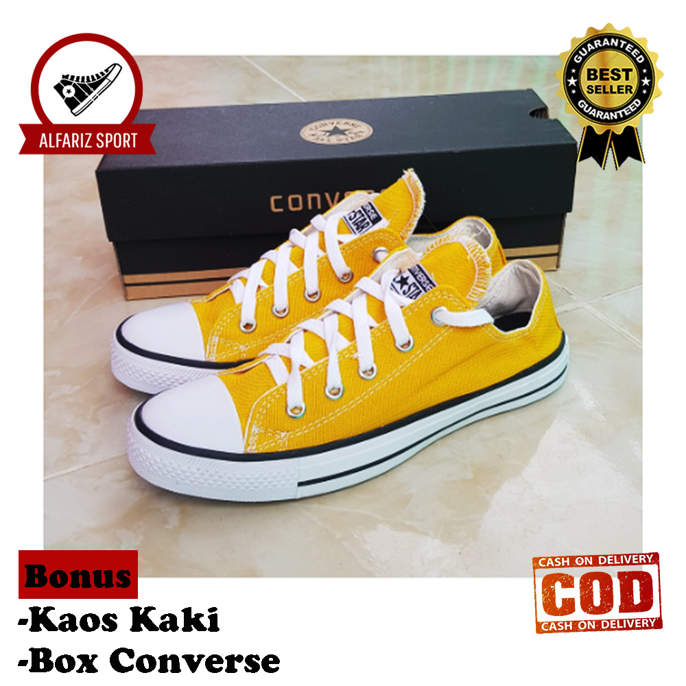 Sepatu Converse982 All Star Hitam Wanita Sepatu Sneakers Casual Pria Sepatu Sekolah Unisex Sepatu Canvas Sepatu Ngampus  - ALFARIZ SPORT