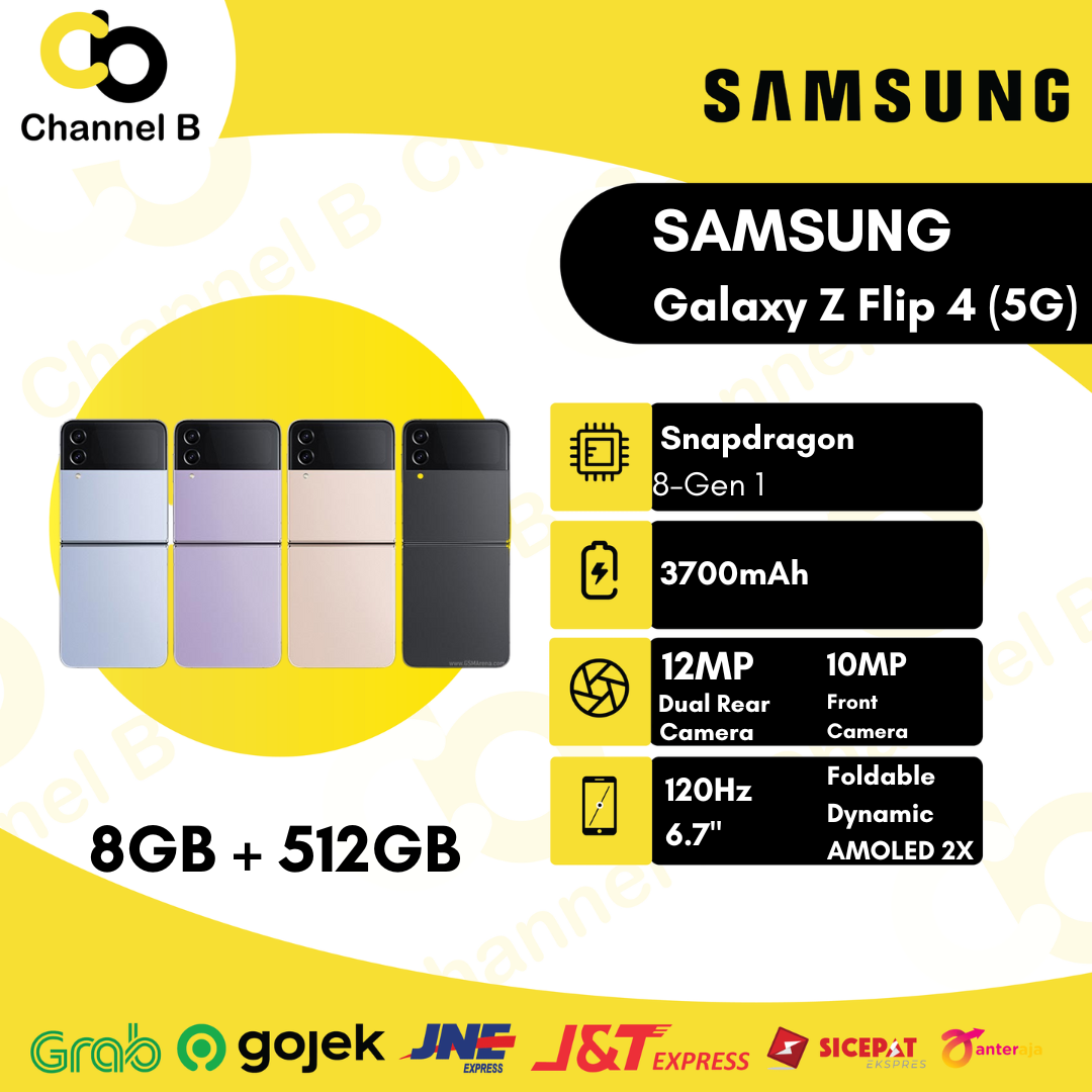 Samsung Galaxy Z Flip4 (5G) - Handphone [ RAM 8GB / 512GB ] - Garansi Resmi Harga  16,799,000 Ringgit*Penghantaran Percuma