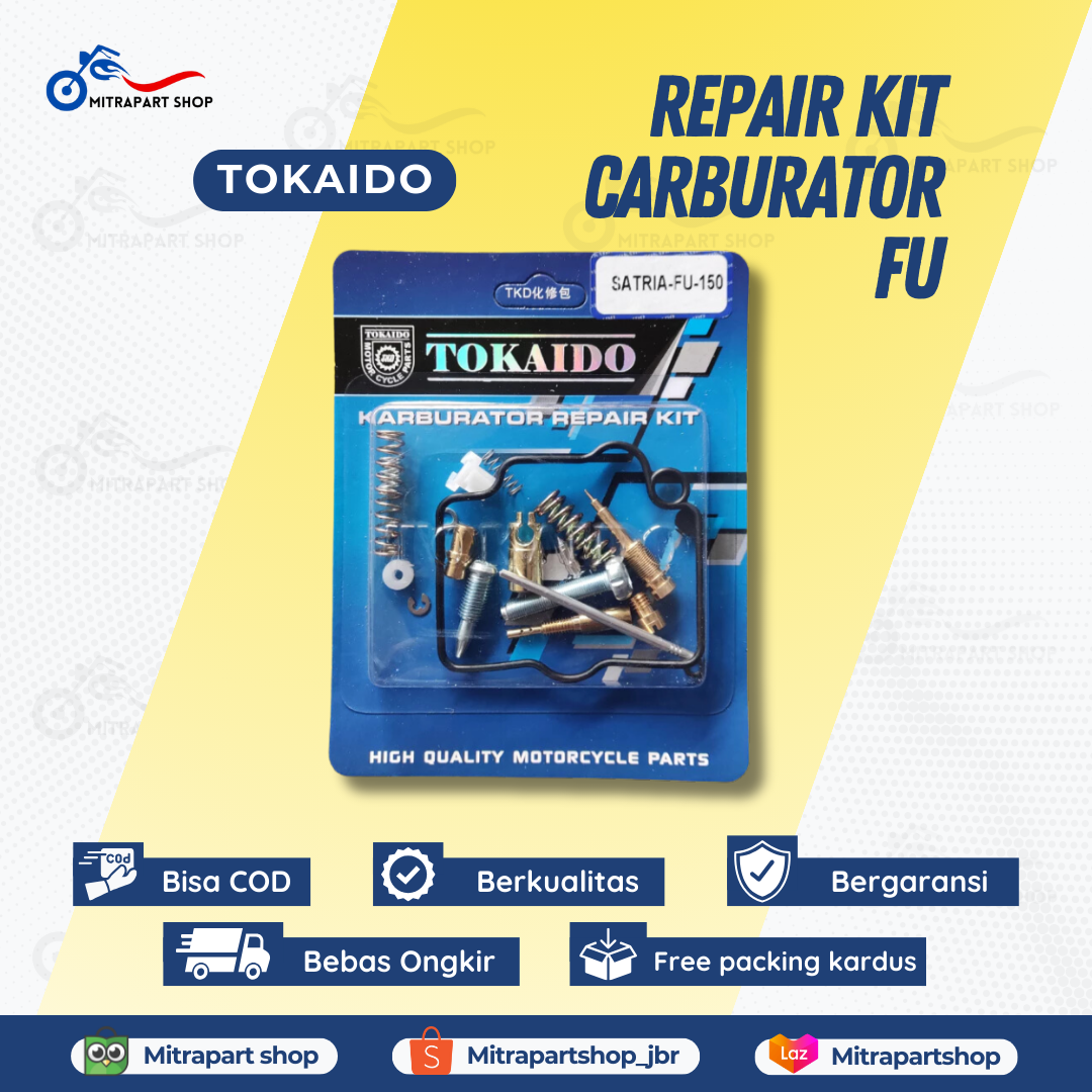 Repair Kit Karburator FU [Tokaido] Harga 20,000 Ringgit*Penghantaran Percuma