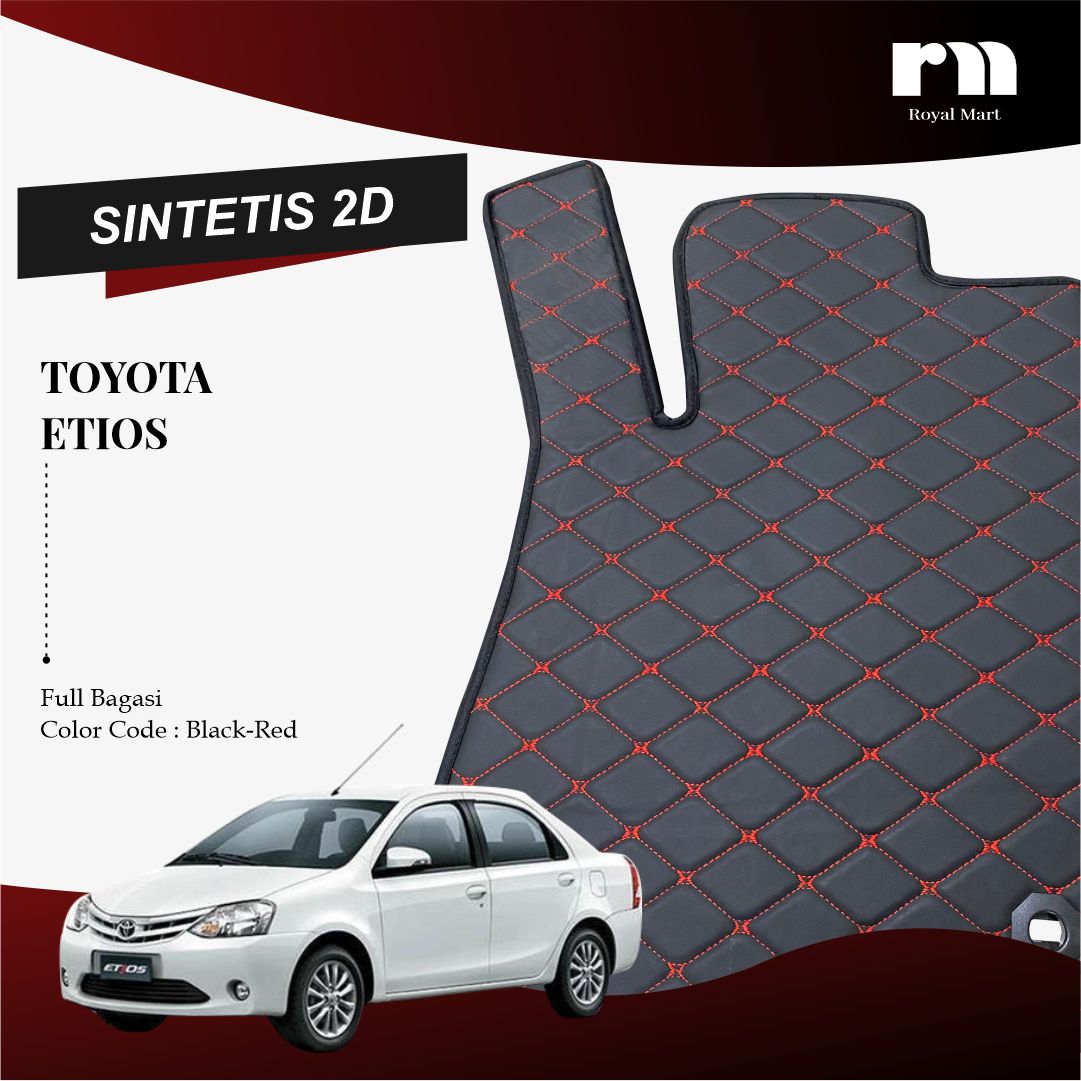 KARPET MOBIL SINTETIS 2D-TOYOTA ETIOS FULL BAGASI 2 WARNA Harga 740,000 rupiah*Gratis Ongkir