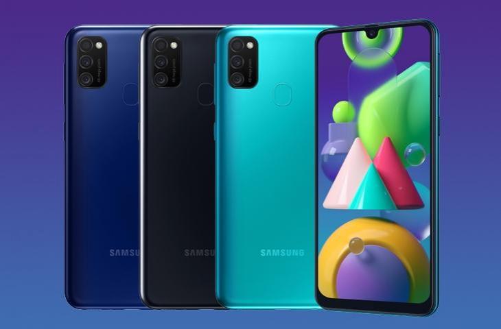 SAMSUNG M21 4/64GB 90% 2ND COLOR BLUE Harga  1,200,000 Ringgit*Penghantaran Percuma