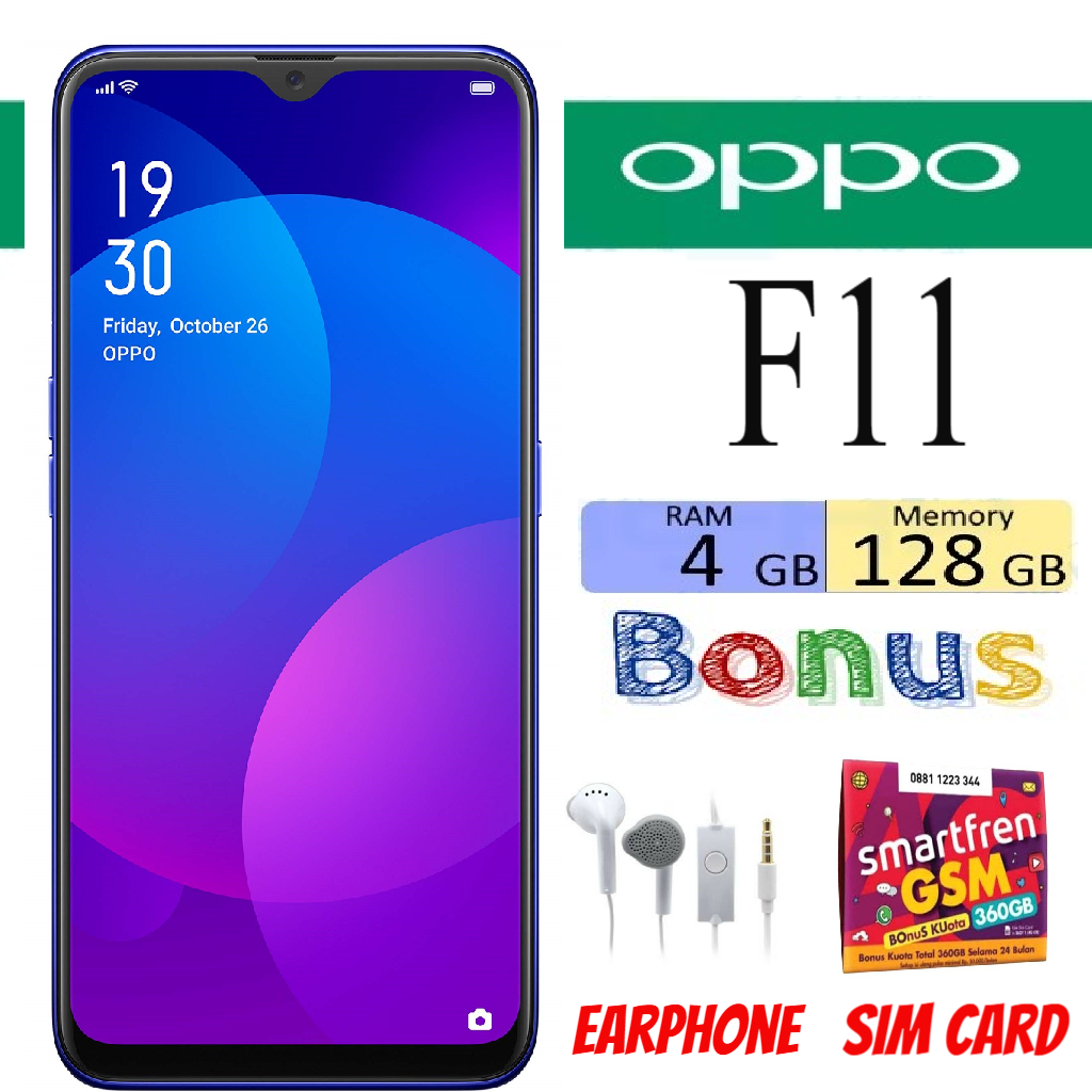 oppo f11 ram 4 128 second