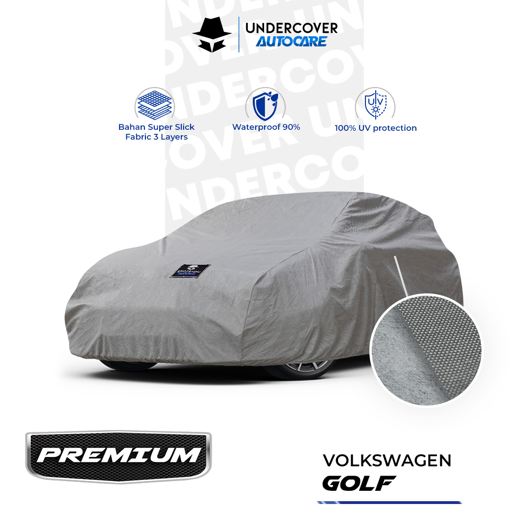 Undercover Autocare - Cover Mobil Volkswagen Golf Premium Harga 748,000 rupiah*Gratis Ongkir