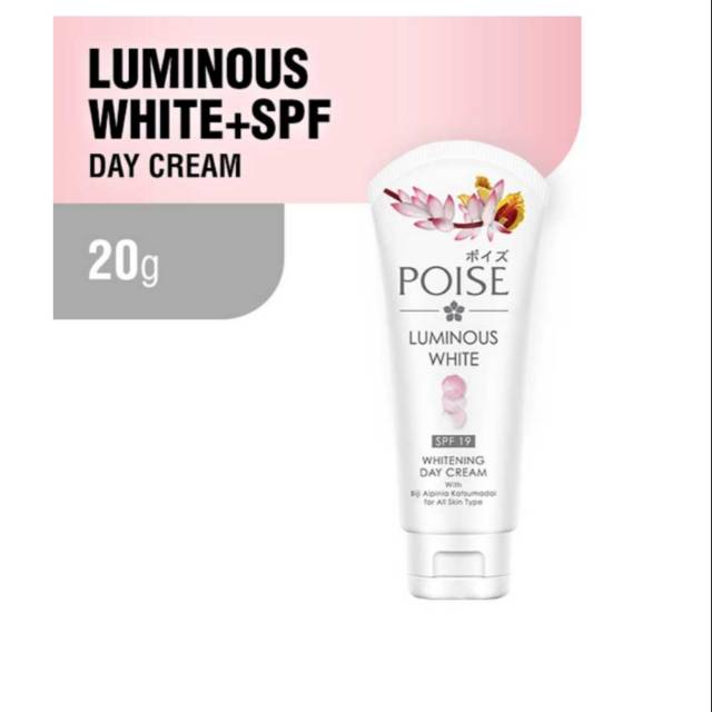 poise whitening day cream spf