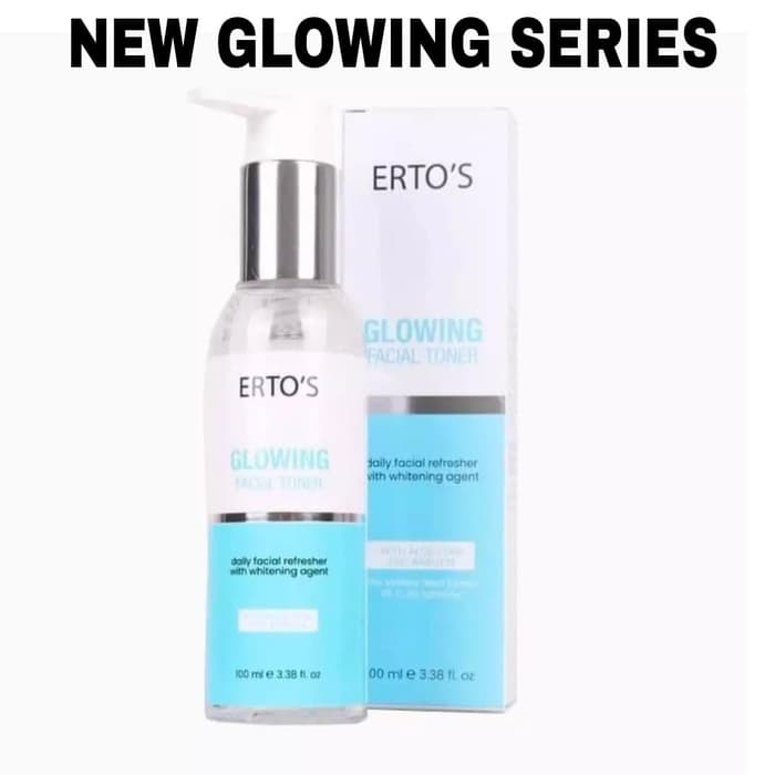ertos glowing facial toner