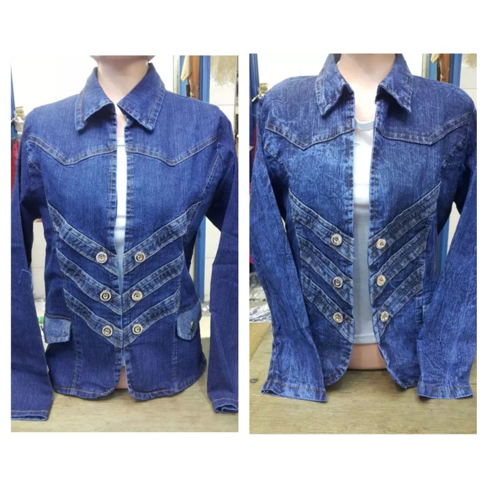 Blazer Jeans/Levis Jumbo Wanita - Snaw 