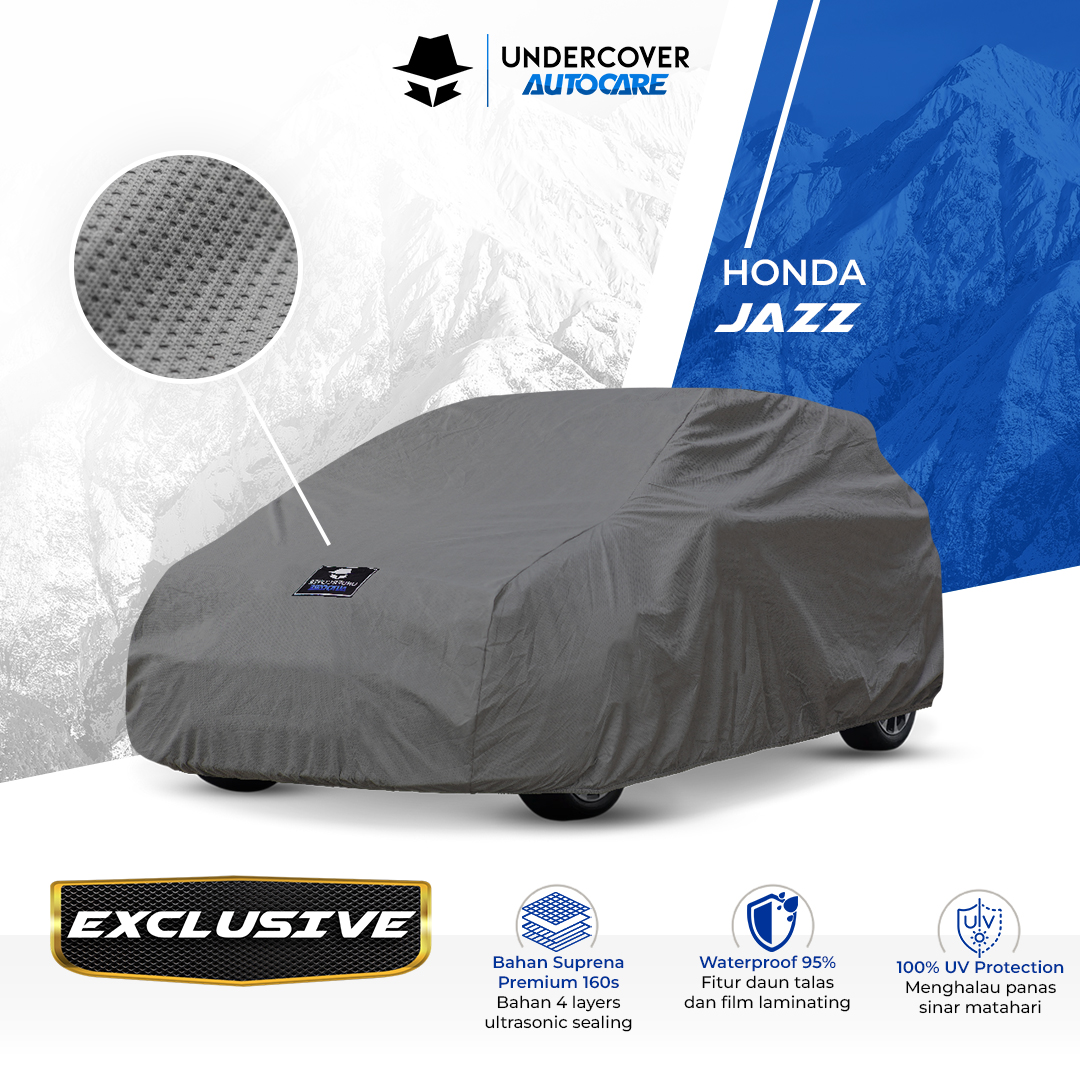 Undercover Autocare - Cover Mobil Honda Jazz Exclusive Harga 1,130,000 rupiah*Gratis Ongkir