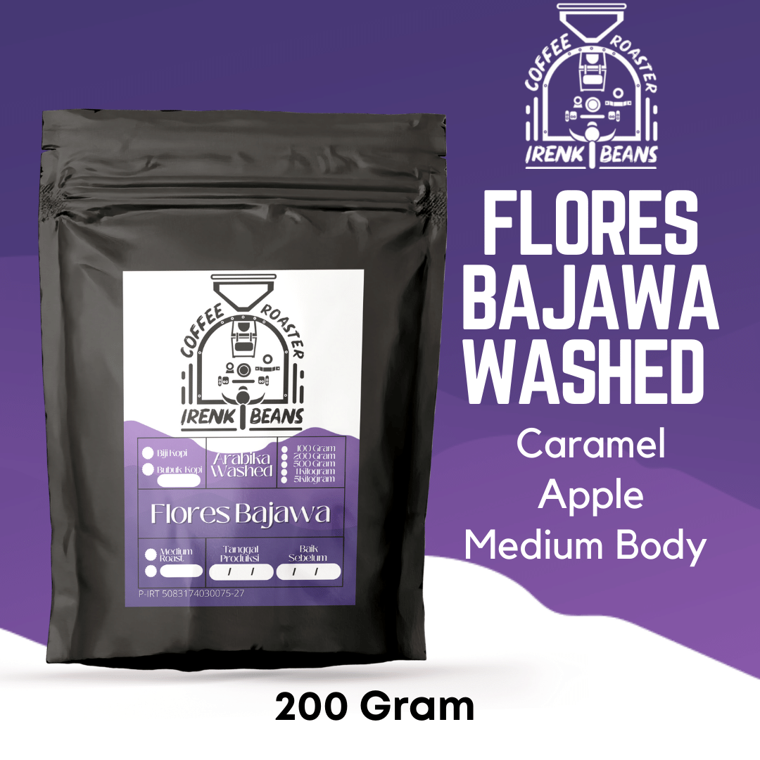 Kopi Arabica Flores Bajawa 200g Biji Bubuk