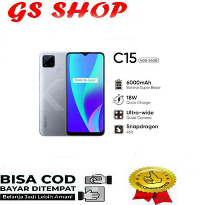 HANDPHONE REALME C15 RAM 4/64GB HARGA TERAFFORDABLE Harga  1,400,000 Ringgit*Penghantaran Percuma