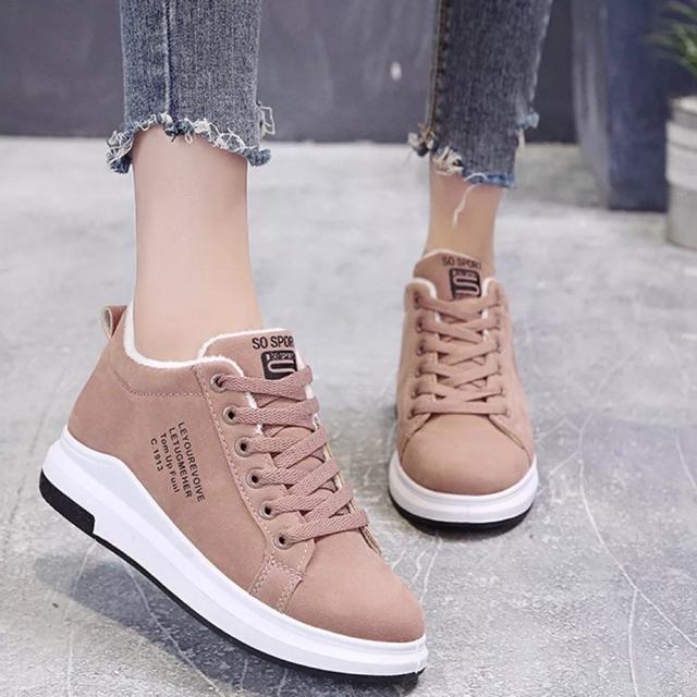 Ladang Online - Sneakers MILY - Sepatu Gaya / Sepatu Sekolah Wanita TD50 TERLARISSS