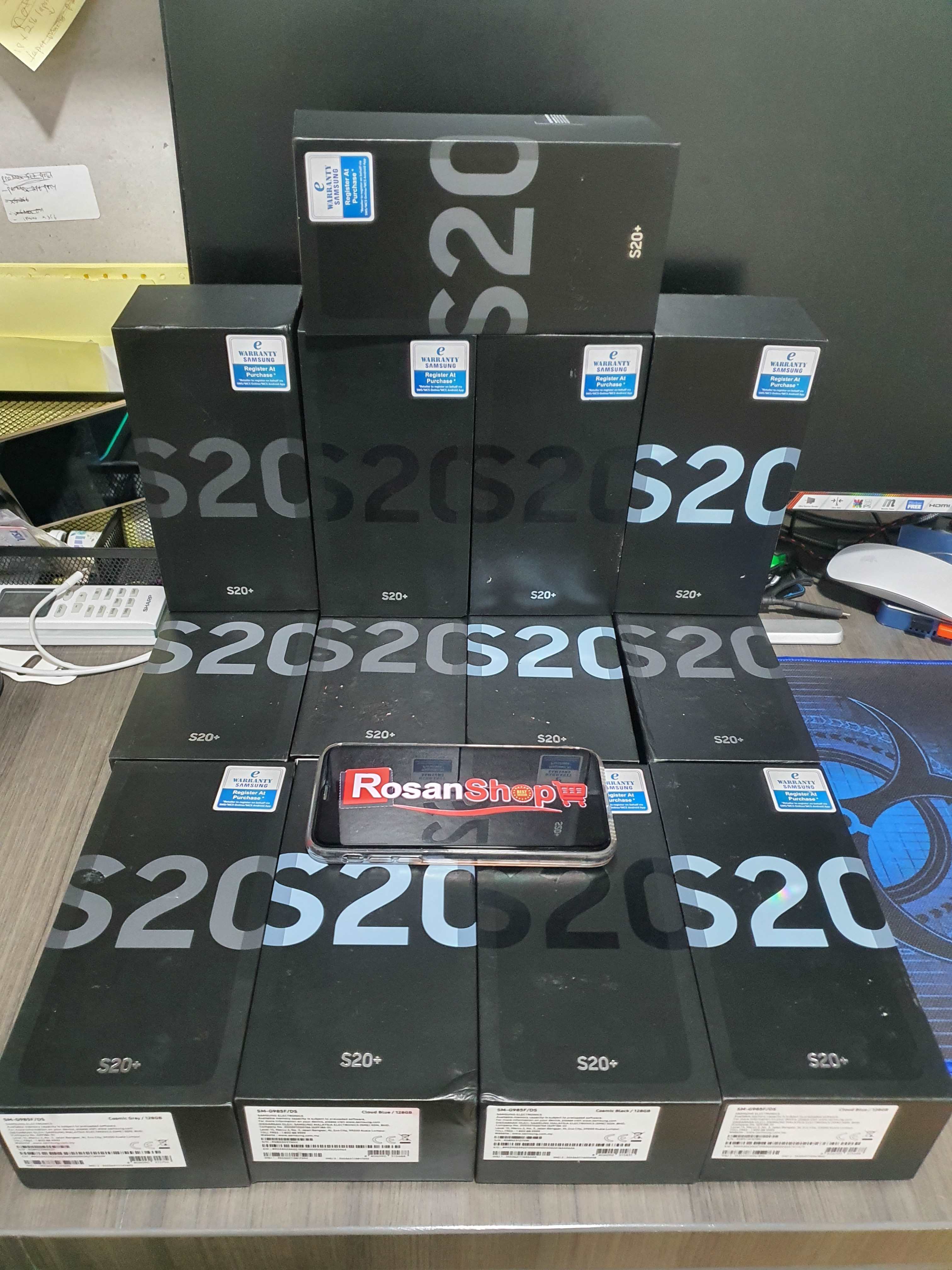 SAMSUNG GALAXY S20+ / S20 Plus SEIN Indonesia - BNIB SEGEL ORIGINAL Harga 8,000,000 rupiah*Gratis Ongkir