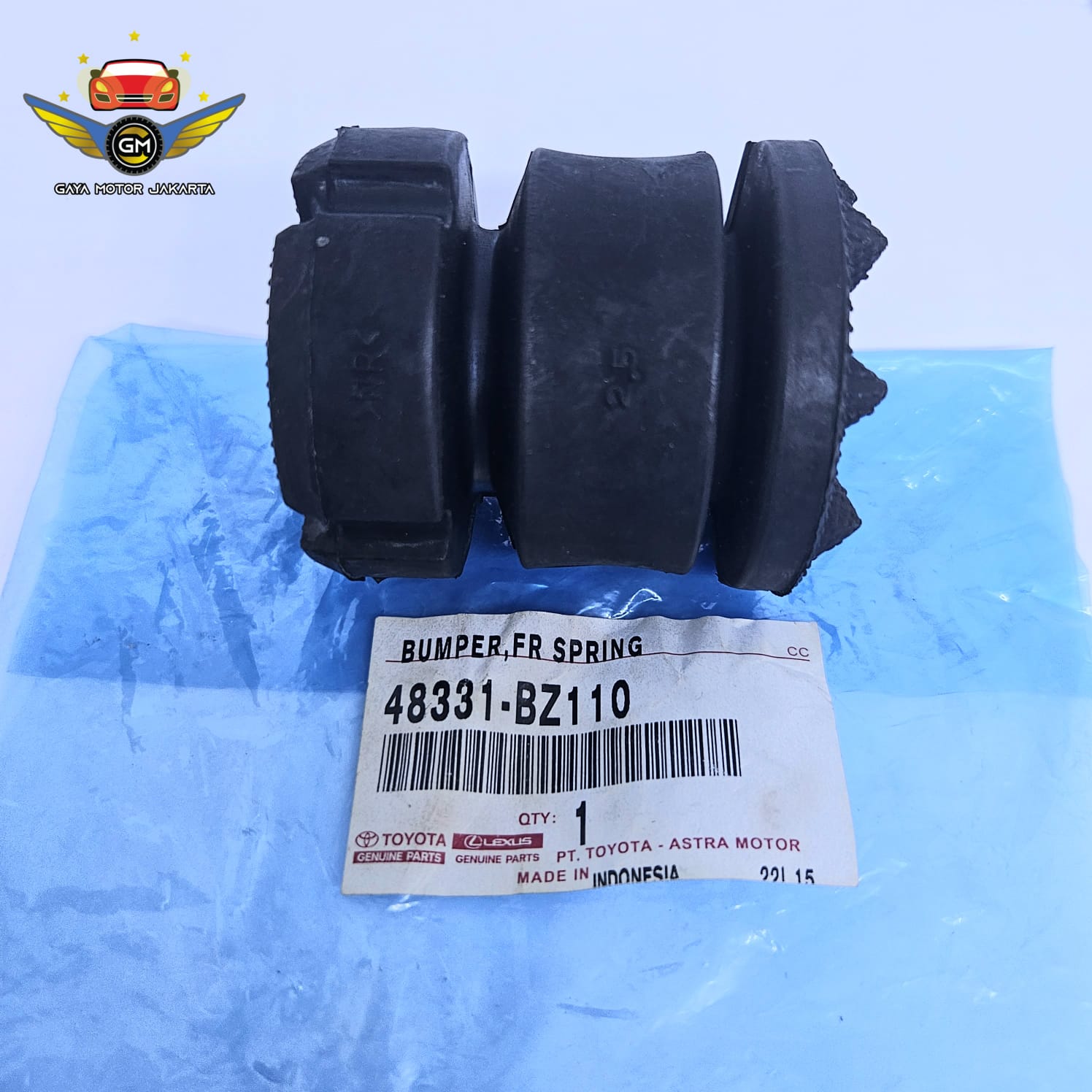 Karet Boot Stopper Depan Toyota All New Avanza-All New Xenia-Veloz Harga 59,000 rupiah*Gratis Ongkir
