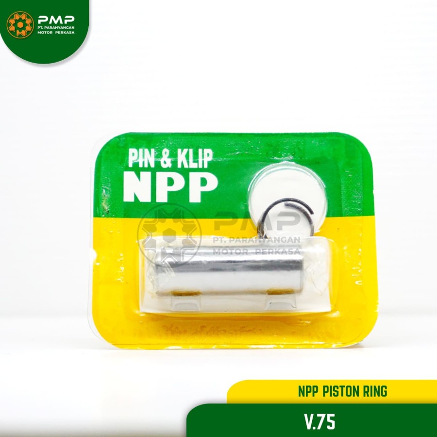 PIN & CLIP PEN PISTON MOTOR V.75 NPP Harga 14,430 rupiah*Gratis Ongkir
