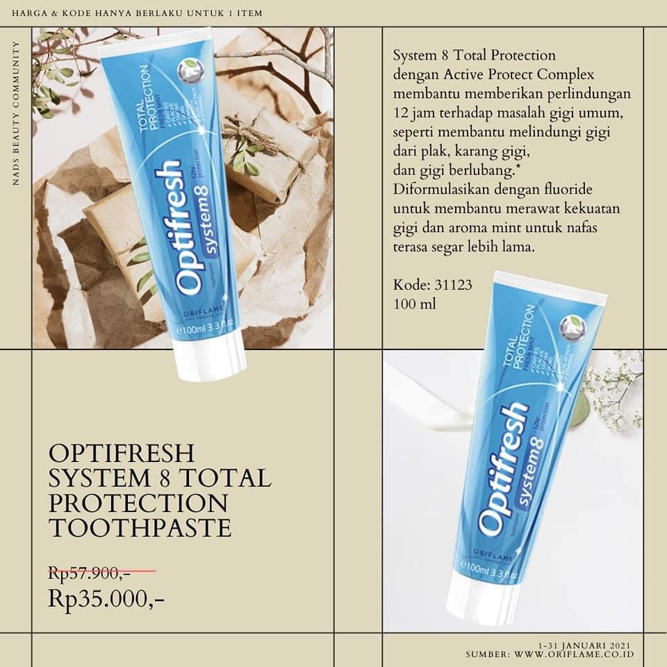 optifresh total protection toothpaste