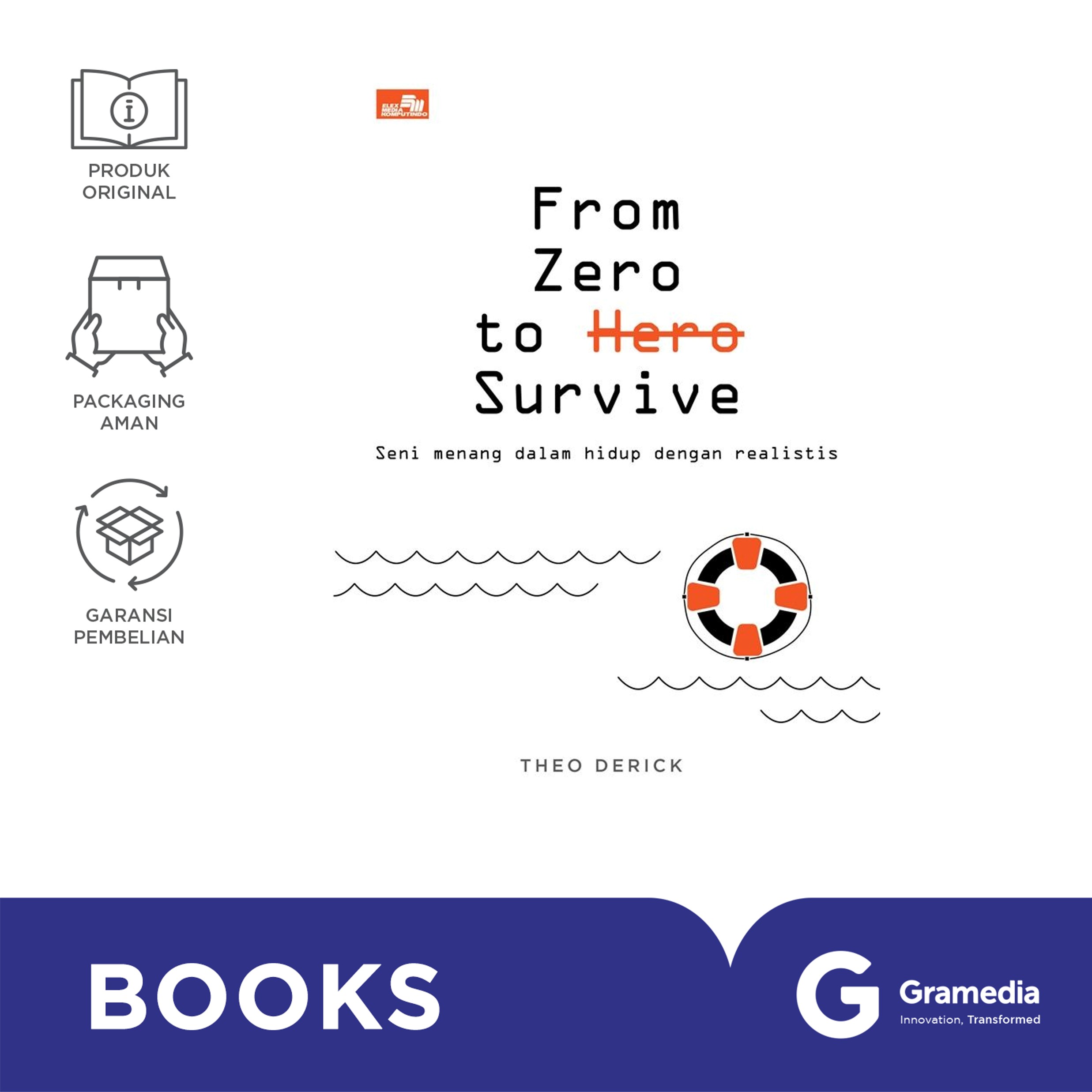 From Zero to Survive Seni Menang dalam Hidup dengan Realistis Harga  104,000 Ringgit*Penghantaran Percuma
