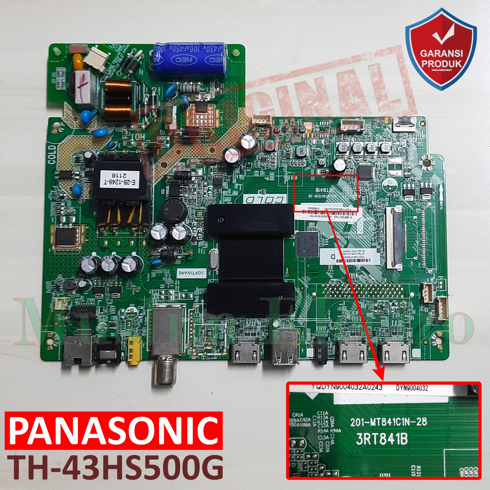 Board Panasonic 43hx610g Mainboard Tv Led Panasonic 43 Inc