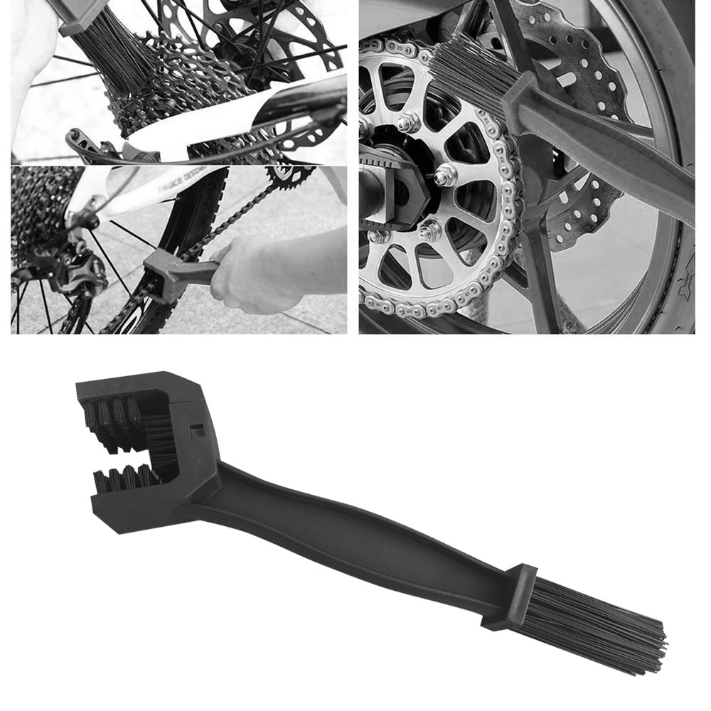 cleaning road bike chain
